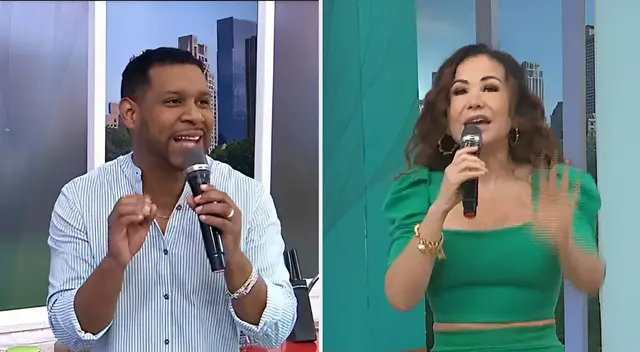 En América Hoy estaban hablando de los filtros en redes sociales, cuando Edson Dávila hizo tremendo comentario de Janet Barboza y ella respondió.