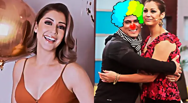 Karla Tarazona reconoció en D'Mañana que Christian Domínguez es su "payaso".