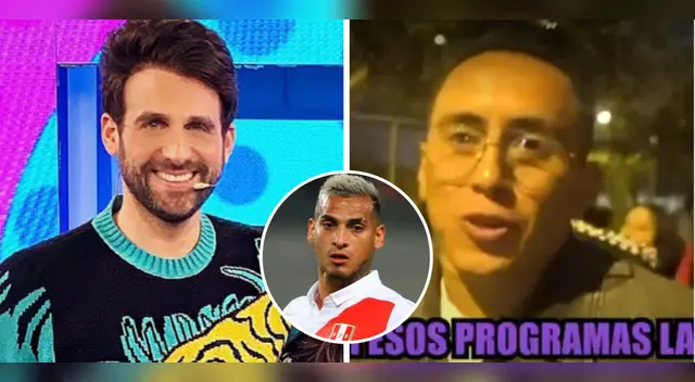 Christian Cueva envía saludo a Amor y Fuego.