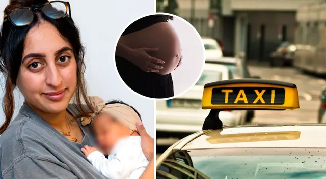 Farah Cacanindin  iba a un control médico cuando empezó el trabajo de parto.