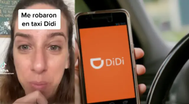 Mujer acusa a conductor de DiDi de robarle 700 soles.