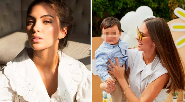 Natalie Vértiz disfruta de la compañía de su bebé. Natalie Vértiz disfruta de la compañía de su bebé.