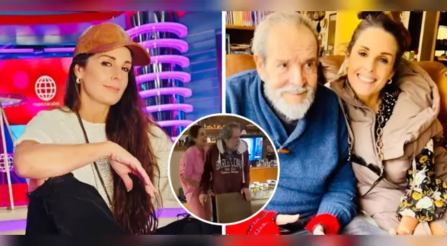 Rebeca Escribens recuerda a su padre.