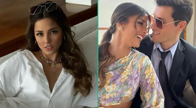 Luciana Fuster y Patricio Parodi celebraron su 'mesario' con un almuerzo.