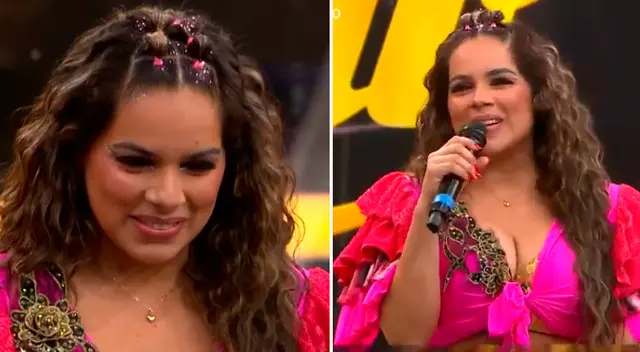 Giuliana Rengifo realizó una gran presentación.