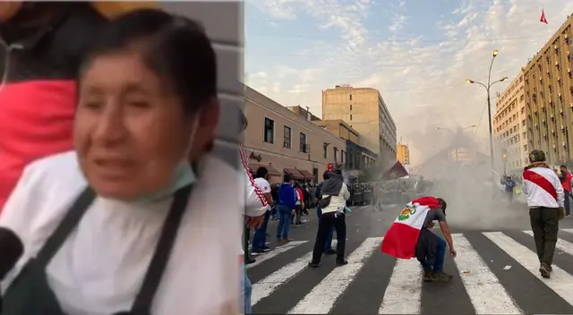 Ambulante de la tercera edad que sufrió robo de gaseosas en protesta Ambulante de la tercera edad que sufrió robo de gaseosas en protesta