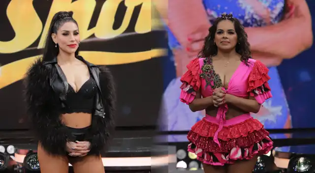 Leysi Suárez se 'burla' de baile de Giuliana Rengifo.