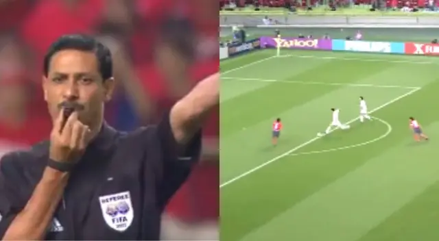 Fue el primer gol para Hakan Sukur en esa Copa del Mundo.