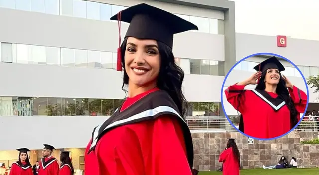Rosángela Espinoza se gradúa con honores