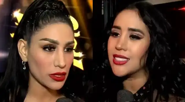 Melissa Paredes le responde a Leysi Suárez. Melissa Paredes le responde a Leysi Suárez.