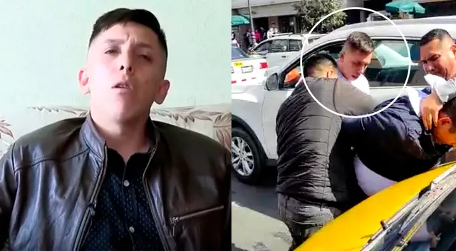 Oficial Edwin Arévalo participó de operativo, enmarrocando y llevando productos de empresario.