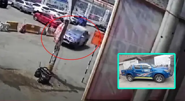 Camioneta que fue robada a empresario en ATE