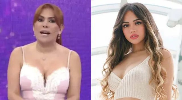 Magaly Medina sobre Mayra Goñi. Magaly Medina sobre Mayra Goñi.