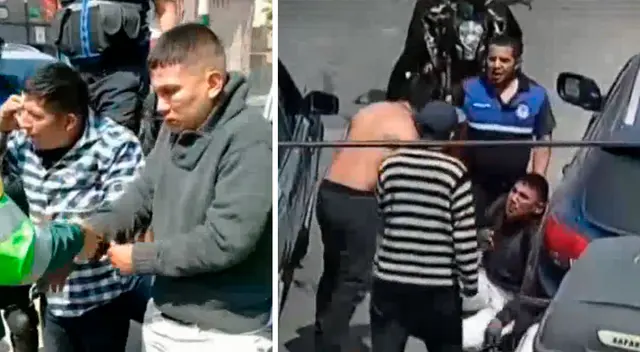 Ambos sujetos fueron trasladados a la comisaría de Jesús María.