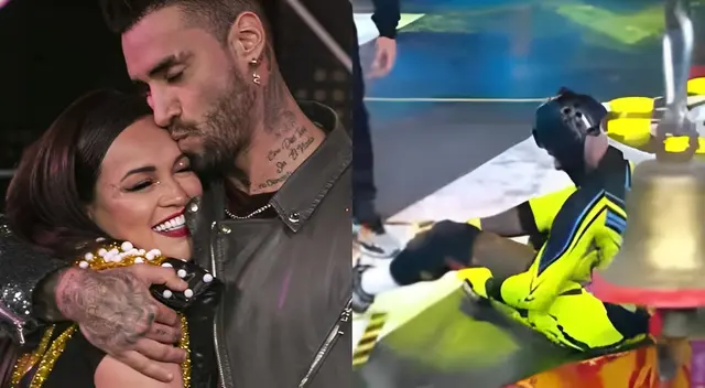 Ante América Hoy, Angie Arizaga contó que Jota Benz está a la espera de los resultados de su resonancia después de fuerte accidente en EEG. Ante América Hoy, Angie Arizaga contó que Jota Benz está a la espera de los resultados de su resonancia después de fuerte accidente en EEG.