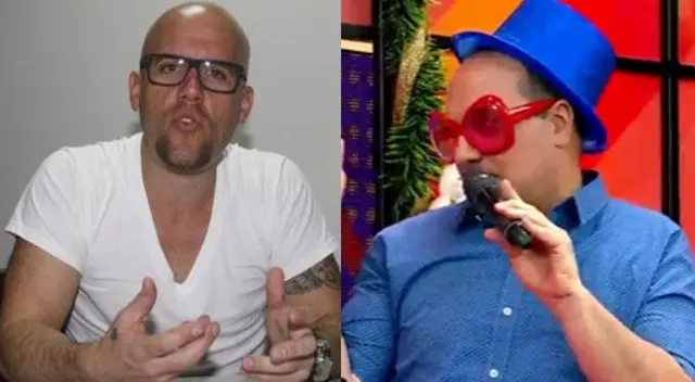 Kurt Villavicencio sorprendido con actitud de Gian Marco. Kurt Villavicencio sorprendido con actitud de Gian Marco.