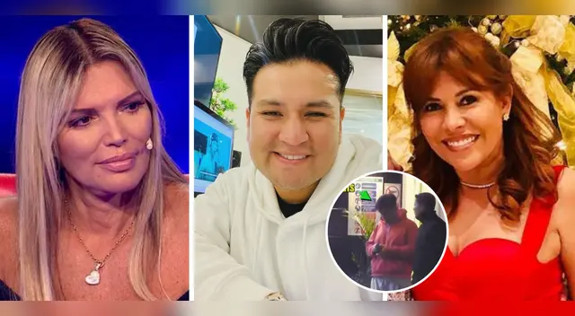 Jessica Newton fue consultada sobre ampay de Deyvis Orosco.