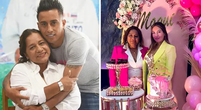 Pamela López feliz por cumpleaños de mamá de Christian Cueva.