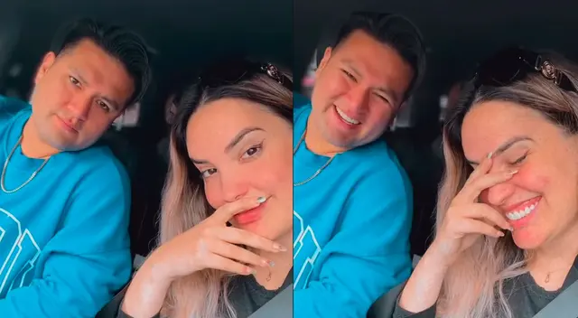 Cassandra Sánchez reaparece feliz con Deyvis Orosco.