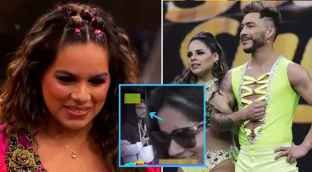 Giuliana Rengifo multiplicó por cero al bailarín George Neyra. Giuliana Rengifo multiplicó por cero al bailarín George Neyra.