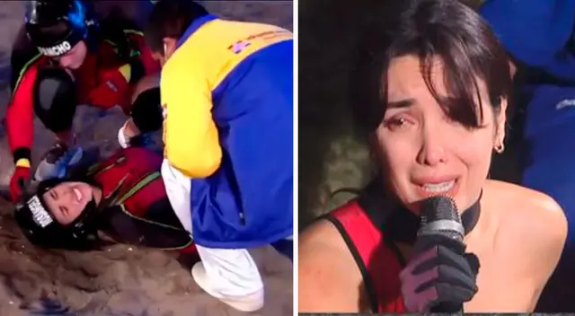 Rosángela Espinoza habría tenido una lesión.