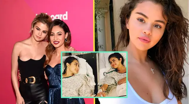 Selena Gomez y su amiga que le donó un riñón. Selena Gomez y su amiga que le donó un riñón.