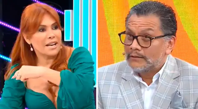 Tomás Angulo llegó al programa de Magaly Medina para hablar de Deyvis Orosco. Tomás Angulo llegó al programa de Magaly Medina para hablar de Deyvis Orosco.