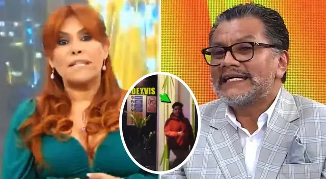 Magaly Medina y Tomás Angulo conversaron en Magaly TV La Firme.