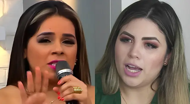 Giuliana Rengifo puso los puntos sobre las íes. Giuliana Rengifo puso los puntos sobre las íes.