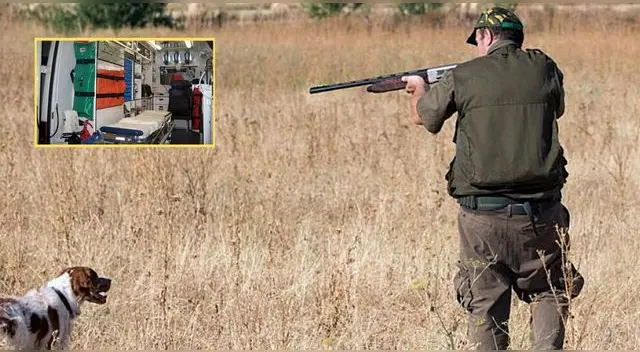 Fatal. El cazador estaba junto a su compañero en una finca en Sevilla, España.