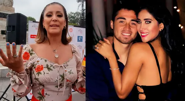 Karla Tarazona tras acuerdo de Gato Cuba y Melissa Paredes. Karla Tarazona tras acuerdo de Gato Cuba y Melissa Paredes.