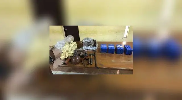 Droga fue hallada en balón de oxígeno.