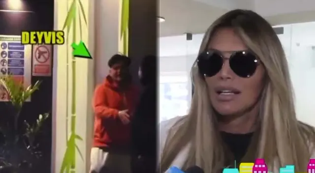 Jessica Newton prefiere no opinar de su yerno Deyvis Orosco tras ser visto saliendo de sauna. Jessica Newton prefiere no opinar de su yerno Deyvis Orosco tras ser visto saliendo de sauna.