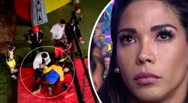 Karen Dejo sufre fuerte lesión en plena competencia. Karen Dejo sufre fuerte lesión en plena competencia.