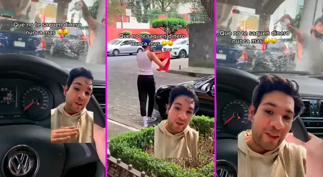 El video viral del joven generó debate en TikTok.