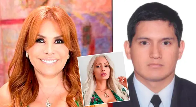 Magaly Medina expone a Eduardo Rimachi con Nadeska Widausky.