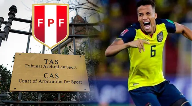 Perú recibirá dinero por el fallo Byron Castillo.