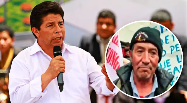 El hombre expuso las carencias de su región Áncash, en la 'Toma de Lima', el cual era una marcha, se supone, en favor de Pedro Castillo.