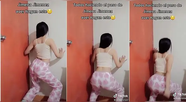 La joven sacó sus pasitos prohibidos al ritmo del reggaeton y se hizo tendencia en TikTok.