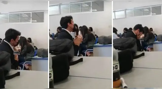 El accionar del maestro fue cuestionado en las redes. El accionar del maestro fue cuestionado en las redes.