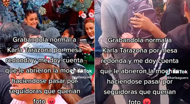 Karla Tarazona fue calificada en redes de 'sana'. Karla Tarazona fue calificada en redes de 'sana'.