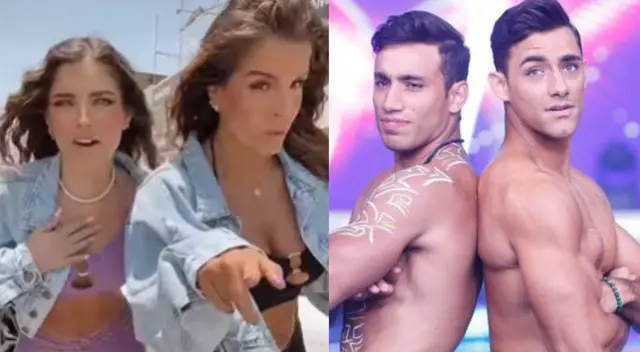 Flavia Laos y Alejandra Baigorria mandan indirecta a Austin y Said Palao. Flavia Laos y Alejandra Baigorria mandan indirecta a Austin y Said Palao.