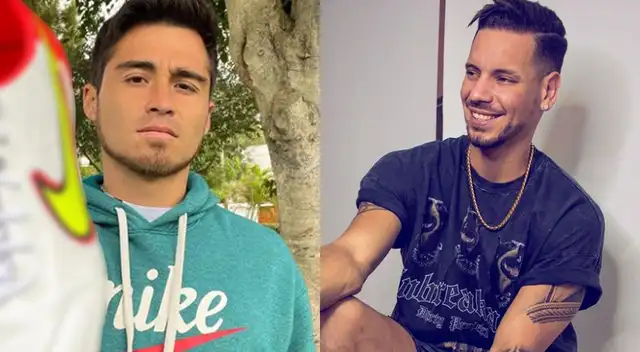 Anthony Aranda y Rodrigo Cuba se encontraron en el cumpleaños de la hija de Melissa Paredes.