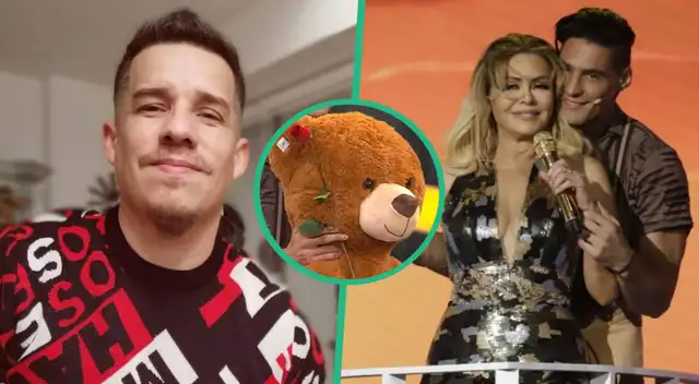 Productor de Gisela Valcárcel crítica regalo de Facundo, pero ella lo defiende: "El oso está esperando el sábado"