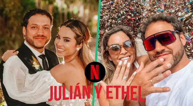 Ethel Pozo cuenta que su esposo Julián Alexander considera su matrimonio como "una historia de Netflix"