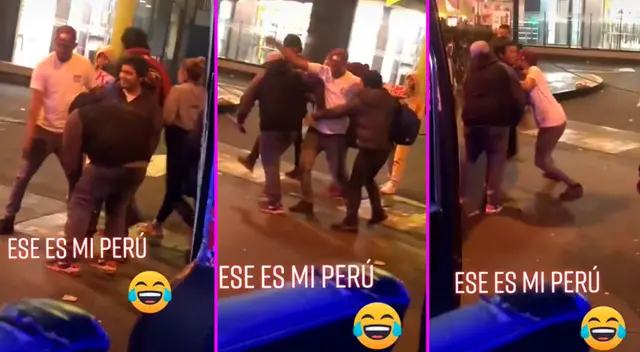 ¡Se fueron con todo! El joven hizo todo lo posible para zafarse de los jaladores. ¡Se fueron con todo! El joven hizo todo lo posible para zafarse de los jaladores.