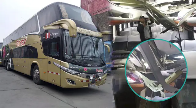 Piedra destroza techo de un bus de la empresa Flores Hermanos y termina con la vida de un hombre. Piedra destroza techo de un bus de la empresa Flores Hermanos y termina con la vida de un hombre.