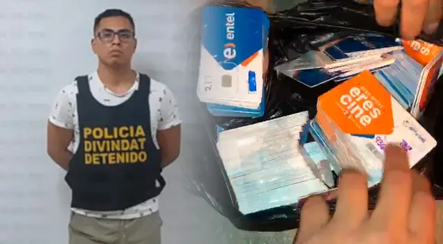 Detenido fue identificado como Renzo Luis Valer Chumpitaz. Detenido fue identificado como Renzo Luis Valer Chumpitaz.