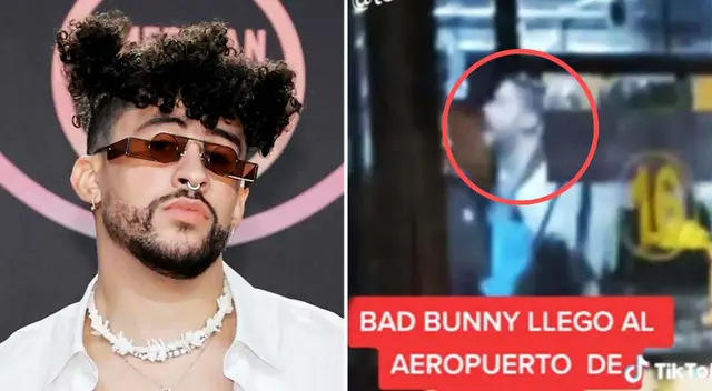 Bad Bunny ya está en la capital para sus próximos conciertos.