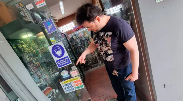 Afectado estuvo en su casa cuando el robo ocurrió.